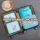 Fashion Waterproof Travel Packing Storage Bag Set For Cloth