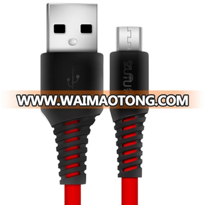 2018 New design silicone micro usb cable